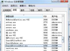 Win7 SearchFilterHost.exe,SearchIndexer.exe,SearchProtocolHost.exe是什么,怎么徹底禁止？