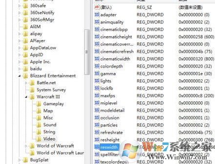 魔獸不能全屏怎么辦？win7魔獸爭(zhēng)霸無法全屏的解決方法注冊(cè)表