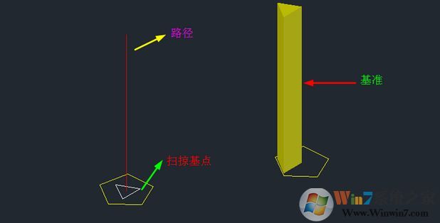 cad掃掠怎么用？cad掃掠功能使用教程