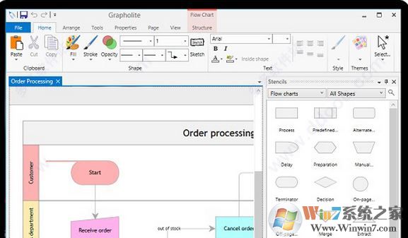 grapholite(流程圖制作軟件)破解版