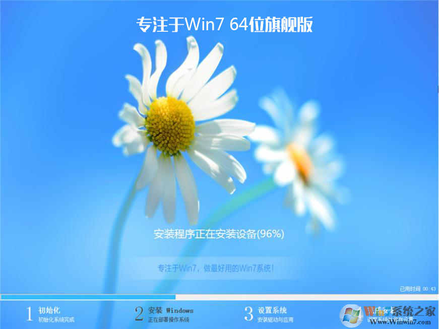 【專注于Win7】WIN7 64位旗艦版(高性能版帶USB3.0,NVMe驅(qū)動(dòng))v2019.08