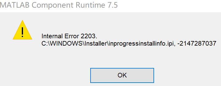 win10系統(tǒng) 無法安裝軟件 錯(cuò)誤提示：Internal error 2203 該怎么辦？