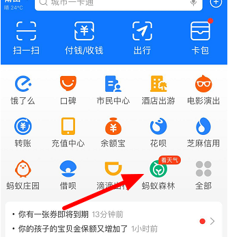 支付寶怎樣隱藏螞蟻莊園？支付寶隱藏螞蟻莊園設置方法