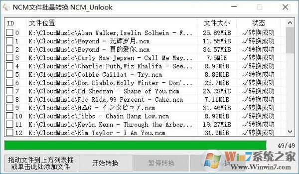 網(wǎng)易ncm文件轉換mp3工具(ncm格式轉換器) 2020最新可用版