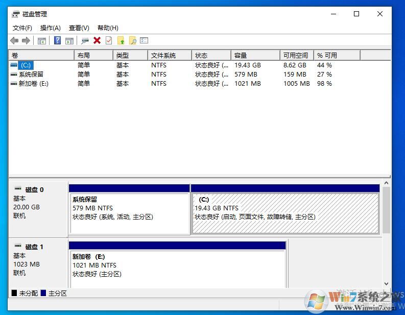 Win10 21H1磁盤管理怎么打開？Win10新版打開磁盤管理器方法