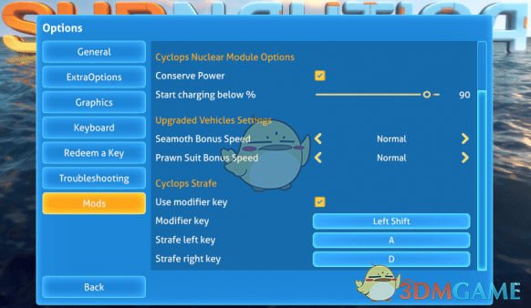 《深海迷航》海蛾號增強(qiáng)MOD