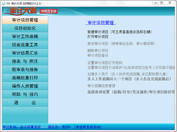審計(jì)大師 V12.3
