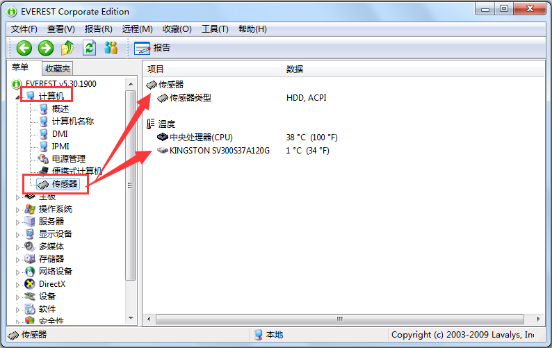 EVEREST Corporate Edition(硬件檢測工具) V5.50.2100 綠色便攜版