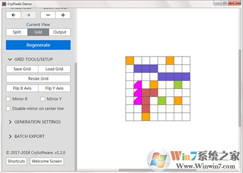 CryPixels(像素點(diǎn)繪圖片工具) V1.2.0 英文版
