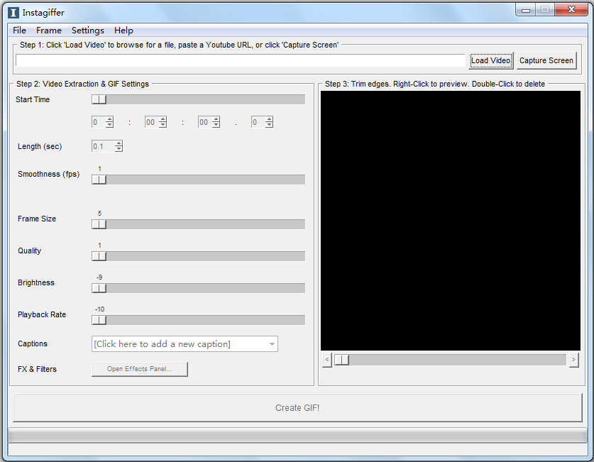 Instagiffer(GIF動(dòng)畫(huà)制作工具) V1.75