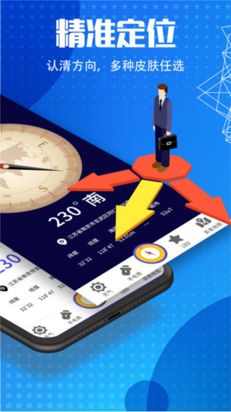 地圖導航指南針app