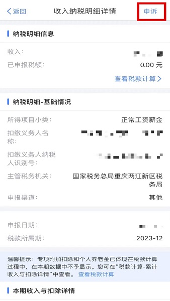 個(gè)人所得稅查詢(xún)平臺(tái)正式版