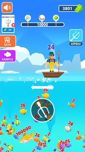 夢(mèng)幻釣魚魚叉射手中文版