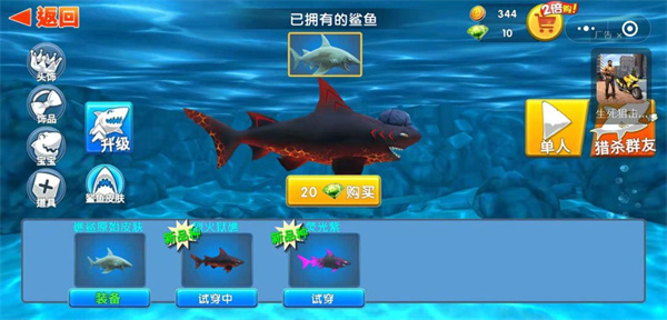 鯊魚升級攻略2